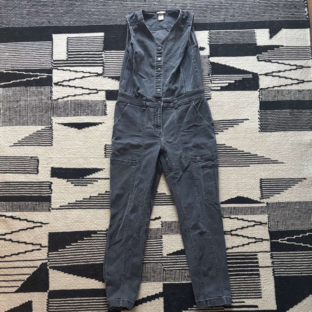 Duluth Trading Co Gray Jumpsuit